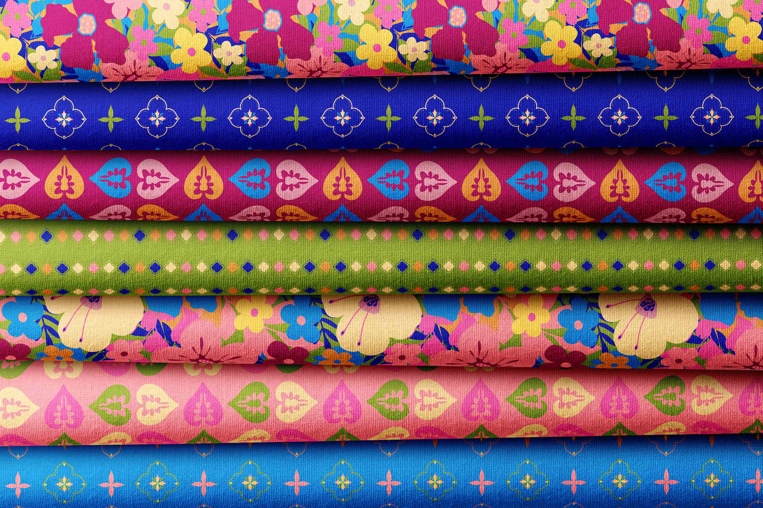 Shop Summer Fabric + Wallpaper