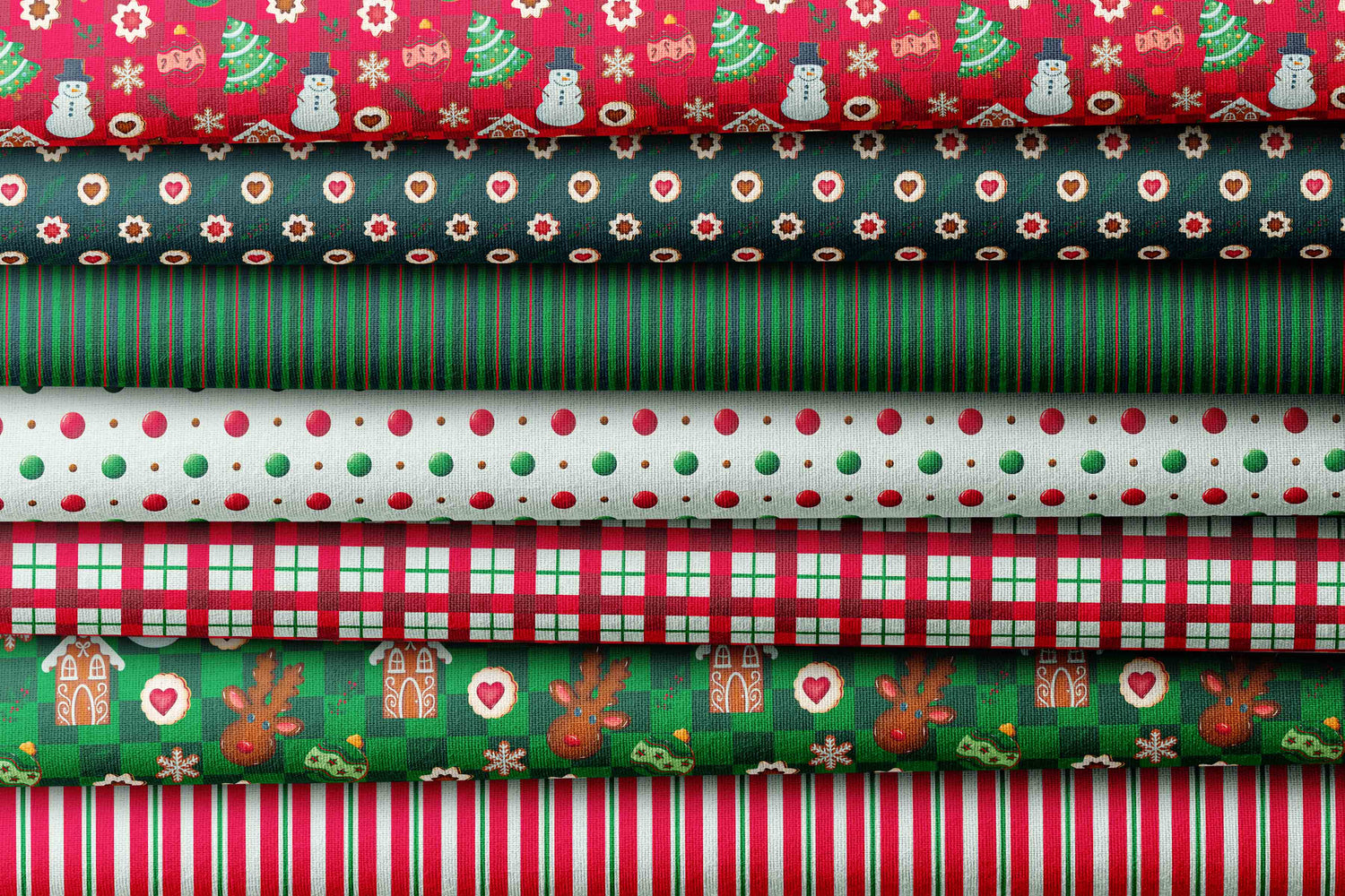 Shop Christmas Fabric + Wallpaper