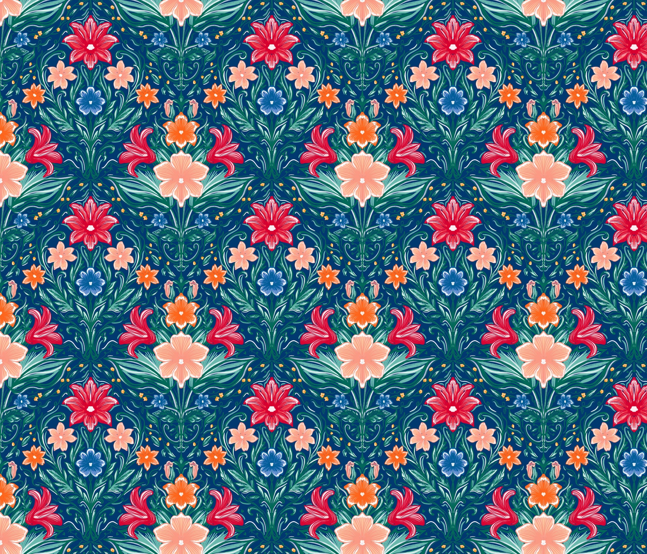 Download 5 Free Procreate Seamless Pattern Templates for Beginners ...
